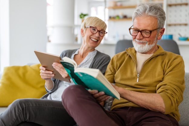 Cheerful senior couple enjoying retired life at home How An Assisted Living Facility Near Pearl River, LA, Can Enhance Your Loved One's Quality Of Life