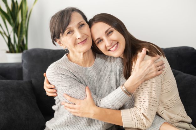 Senior mother and grown daughter spends time together Aiding Decision-Making In Dementia: Tips For Families