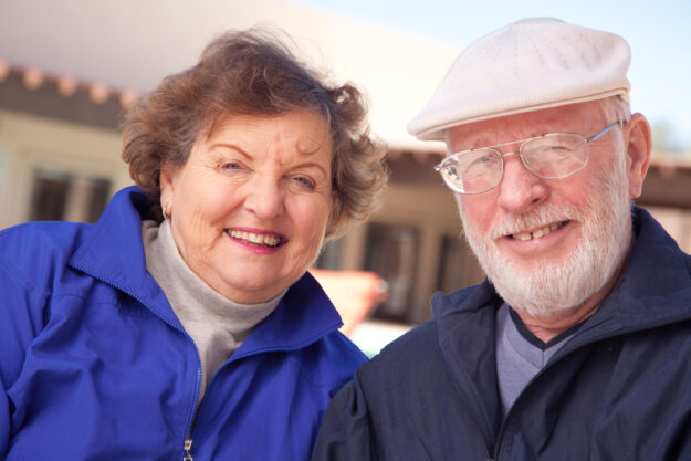 Happy Senior Adult Couple Enjoying Life Together.